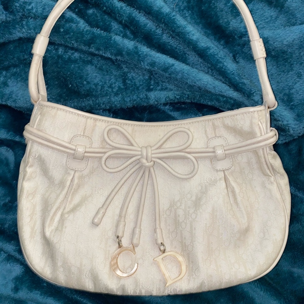 Vintage Dior bag with the Dior print